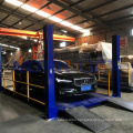 factory direct sale 4 post hydraulic car lift for garage  hydraulic four post car elevator vehicle car lift for garage